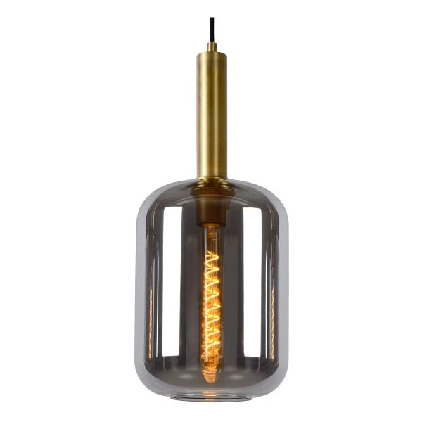 Lucide JOANET - Pendant light - 3xE27 - Smoke Grey - detail 1